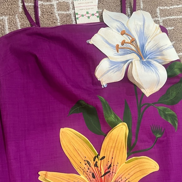 Farm Rio Violet Dress - Picture 4 of 5